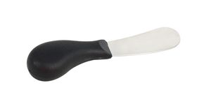 BUTTERMESSER 12,5cm Edelstahl schwarz Speisemesser Butter Frühstücks Messer 62