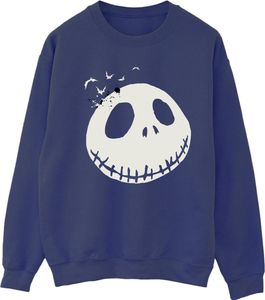 The Nightmare Before Christmas - Mikina pre ženy BI52690 (S) (Marineblau)