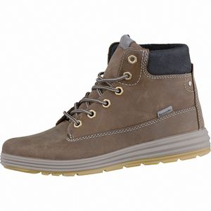 Ricosta Derek Jungen Winter Leder Tex Boots hazel, mittlere Weite, angerautes Futter, warmes Fußbett, 3737155/36