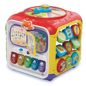 VTech 80 183404 004 Entdeckerwürfel für Kinder ab 12 bis 36 Monate