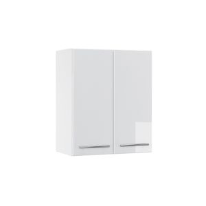 Vicco Hängeschrank Fame-Line, 60 cm, Weiß Hochglanz/Weiß