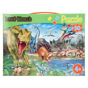 Dino World Kinder Puzzle 50 Teile mit Dinosaurier Motiv