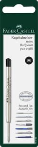 Faber Castell Kugelschreibermine M schwarz Blister