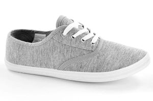 Canvas-Damensneaker in Grau Sylvine Sport - Schuhe - Training - Sneaker - Freizeit