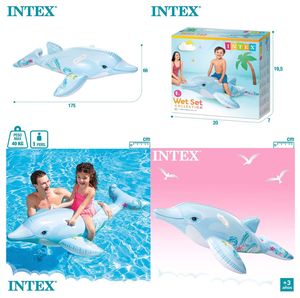 Intex RideOn Kleiner Delphin -  aufblasbares Schwimmtier