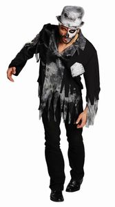 RUBIE'S Faschingskostüm Zombiebräutigam, Größe: 52, Farbe: schwarz