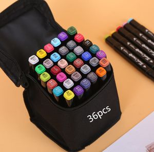36 Farbige Graffiti Stift Fettige Mark Farben Marker Set,Twin Tip Textmarker Graffiti Pens für Sketch