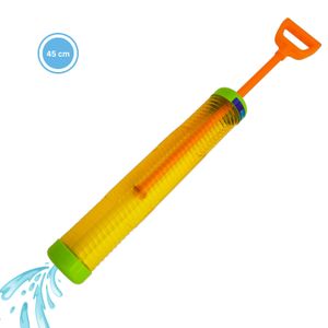 alldoro 60111 - Wasserpistole Water Shooter 45 cm | orange | Wasserspritzpistole für Kinder | Reichweite bis zu 12 m