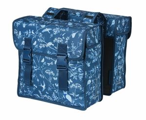 Basil Doppelpacktasche Wanderlust indigoblau, 36x14x41cm, indigo