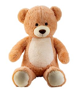 Riesen Teddybär Kuschelbär XXL 100 cm groß Plüschbär Kuscheltier samtig weich - zum liebhaben