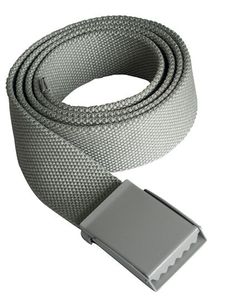 Korntex Unisex opasek Polyesterový opasek KXPYB Grey Grey One Size
