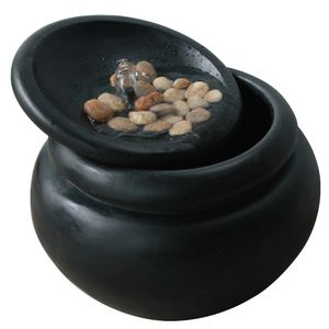 Teamson Home Gartenwasserbrunnen l 3-Ebenen Wasserfall Feature FI0031AA-EU