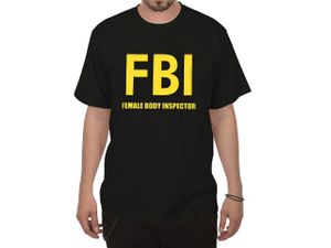 KupMa Tričko FBI - veľkosť XXL