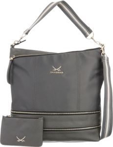 Sansibar Schultertasche Umhängetasche Pouch Antracite grau Sansibar Schultertasche Umhängetasche Pouch Antracite grau