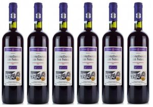 6x Mavrodaphne Rotwein Imperial Mavrodafne aus Patras Griechenland a 750 ml 15% Vol. Dessertwein