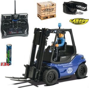 Carson THW Linde H40D Stapler Forklift Gabelstapler 1:14 100% RTR 2.4Ghz