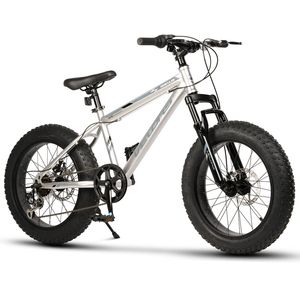 Velors Kinderfahrrad 20 Zoll Mountainbike Fat Tire 4.0 MTB für Jungen Mädchen, 7 Gang Shimano Tourney TZ Schaltwerk,  mechanische Scheibenbremse