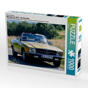 Calvendo Ein Motiv aus dem Kalender Mercedes SL W107 - Ein Klassiker 1000 Teile Puzzle quer 640x480mm, Laue Ingo; 7316047