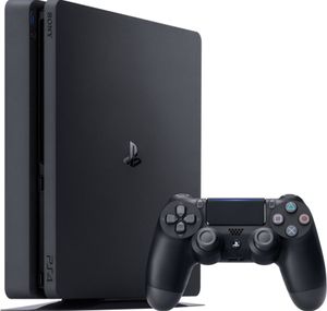 Sony Playstation 4 (PS4) Slim 500GB schwarz mit Joystick Sony Playstation 4 (PS4) Slim 500GB schwarz mit Joystick