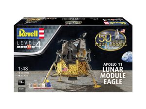 Revell 03701 - 1:48 - Montagesatz - Shuttle - Apollo 11 Lunar Module Eagle - Apollo - 75 Stück(e) Revell