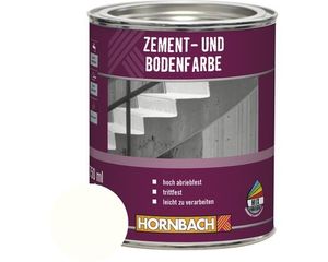 HORNBACH Zementfarbe Bodenfarbe weiß 750 ml