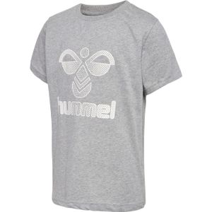 hummel hmlPROUD T-Shirt Kinder grey melange 140