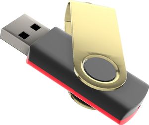 Zwei Farben  USB Stick  Swivel 8GB