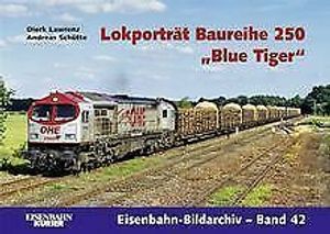 Lokporträt Baureihe 250 ""Blue Tiger""