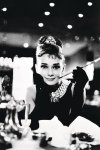 Audrey Hepburn Poster  + Geschenkverpackung. Verschenkfertig!