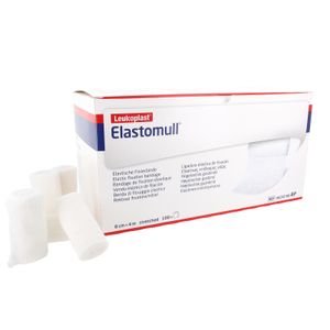Elastomull elastische Fixierbinden, 100 Stück - 8cm x 4m
