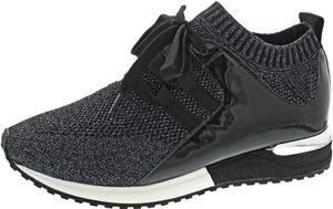 La Strada Damen Sneaker low in Schwarz, Größe 39