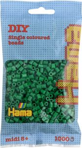 Hama-Perlen Gruen 1000Stück, 1Beutel