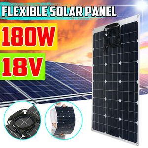 180W 18V Flexible Solarmodul Solarpanel Solarzelle Monokristallin Wasserdicht DE