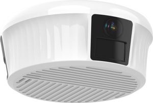 Drehbare WLAN-Kamera im Rauchmelder S1-S mit Bewegungsmelder