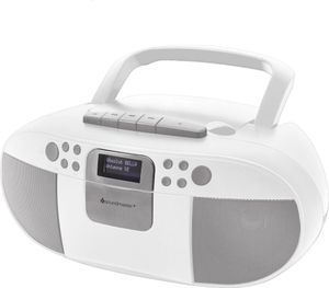 Soundmaster SCD7800 Weiß - DAB+/UKW Radio CD MP3 Kassette