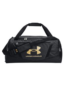 Under Armour UA Undeniable 5.0 Medium Duffle Bag Black Medium Heather/Black/Metallic Gold 58 L Sport Bag