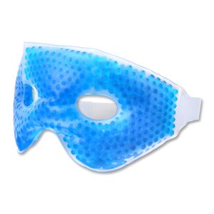 Schramm® Kühlmaske mit Gel Perlen Kühlbrille Augenmaske Gelmaske Schlafmaske Entspannungsmaske Gelbrille Migräne Maske Brille Augengelmaske gegen Augenringe Entspannungsmaske
