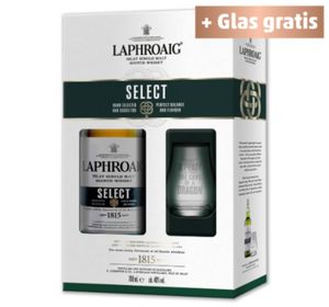 Laphroaig 10 Jahre mit 1 Limitiertem Sammelglas Single Malt Scotch Whisky 0,7l, alc. 40 Vol.%