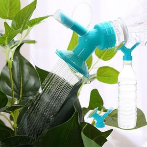 2-in-1-Plastiksprinklerdüsen Blumenwasserer Flaschen Wassergleissprühwerkzeugwerkzeug