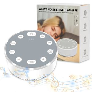 Weißes Rauschen Maschine, Sound-Maschine für Baby Einschlafhilfe, Kompaktes Schlafgeräuschgerät mit Nachtlichtfarben, White Noise Machine - SOUNDMAC