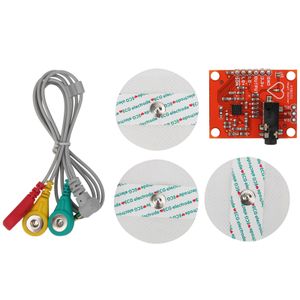 Modul AD8232 Súprava senzorov EKG na meranie srdcovej frekvencie s elektródou DC3,3 V