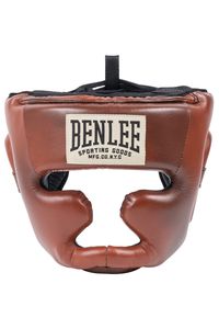 Kopfschutz aus Leder PREMIUM HEADGUARD Brown/Black/Beige L/XL Benlee