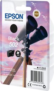 Epson 502 C13T02V14010 Schwarz  Original Tinte 210 Seiten
