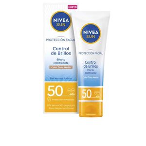 Nivea Sun Facial Shine Control Mittelton Spf50 50 ml