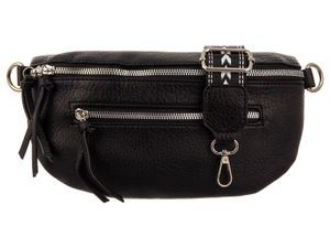 Hernan HB0406 Grossover Tasche mit Reißverschluss schwarz