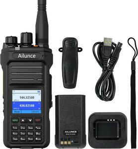 Retevis Ailunce HA1UV Funkgeräte, IP67 wasserdicht, 2800 mAh, Repeater-fähig, Walkie Talkie mit großer Reichweite Outdoor-Abenteuer Wandern