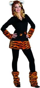 Tiger Katze Leopard Karneval Fasching Kostüm 32