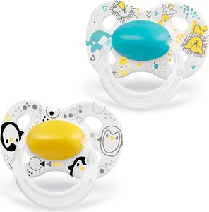 Medela Schnuller Original DUO 0-6 M - Gelb & Türkis OneSize