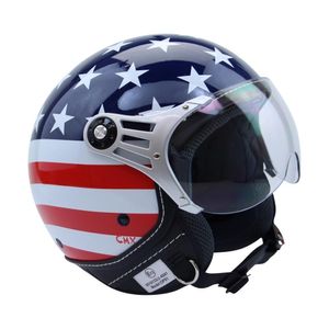 CMX Jet helma - přilba na skútr Stars & Strips v designu vlajky USA "XL"