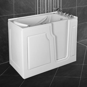 PureHaven Seniorenbadewanne 122x71 cm mit Whirlpool-Funktion Wasserdüsen integrierter Tür für leichten Einstieg pflegeleichte Oberfläche PureHaven Seniorenbadewanne 122x71 cm mit Whirlpool-Funktion Wasserdüsen integrierter Tür für leichten Einstieg pflegeleichte Oberfläche